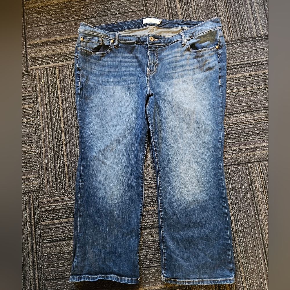 Torrid-Plus Size Blue Jeans (short)